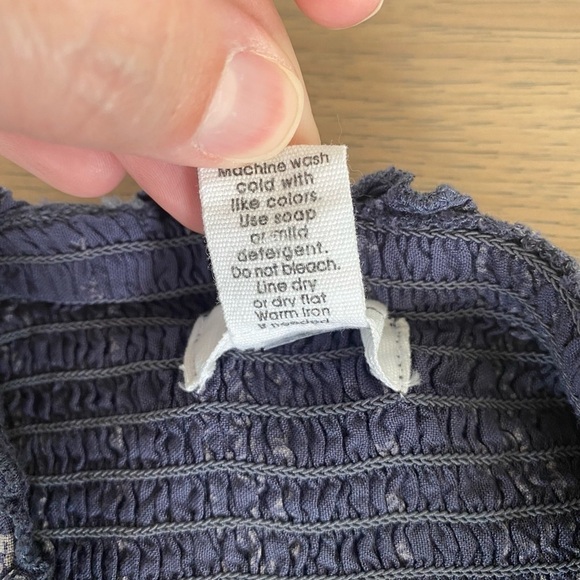 Japna Womens Floral Paisley Strapless Bohemian Peasant Wide Leg Jumpsuit Sz Med - Picture 8 of 8